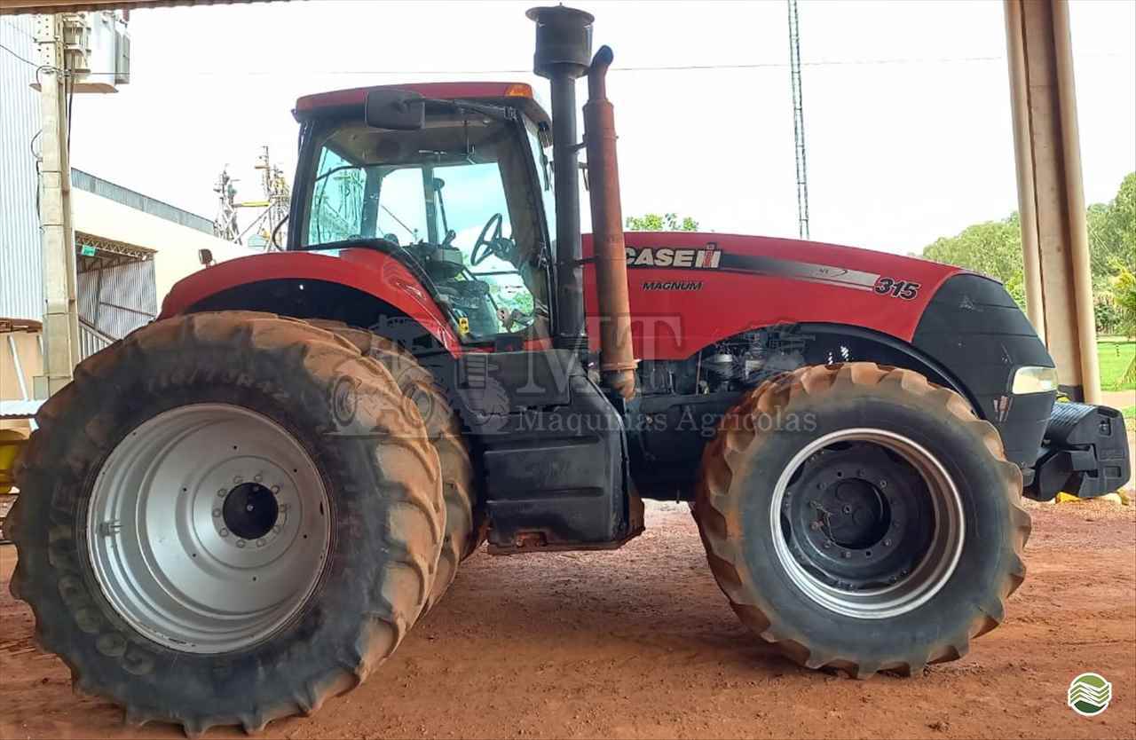 TRATOR CASE MAGNUM 315 Tração 4x4 MT Máquinas Agrícolas CAMPO VERDE MATO GROSSO MT